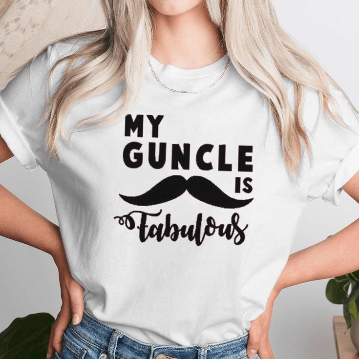 My Guncle Is Fabulous Unisex T-Shirt Gifts for Her