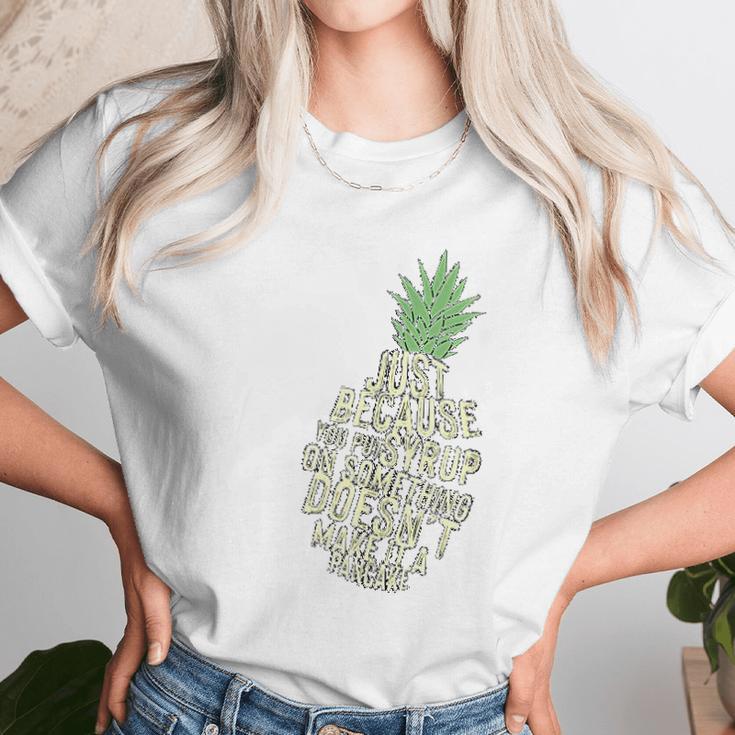 Gus And Spencer Funny Pineapple Unisex T-Shirt Gifts for Her