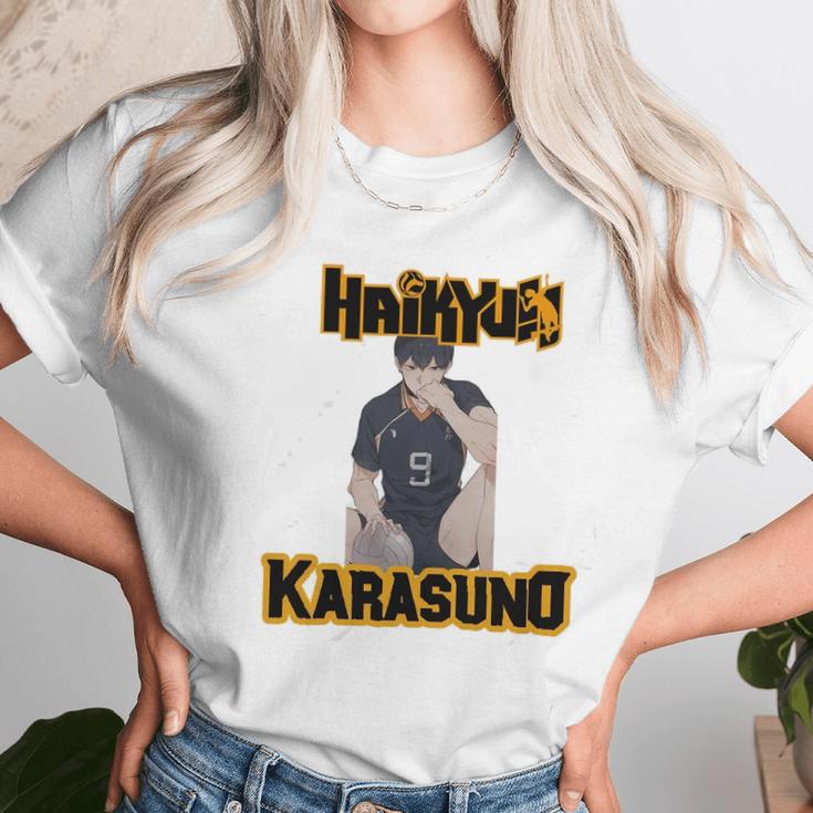 Haikyuu Gift Karasuno Unisex T-Shirt Gifts for Her