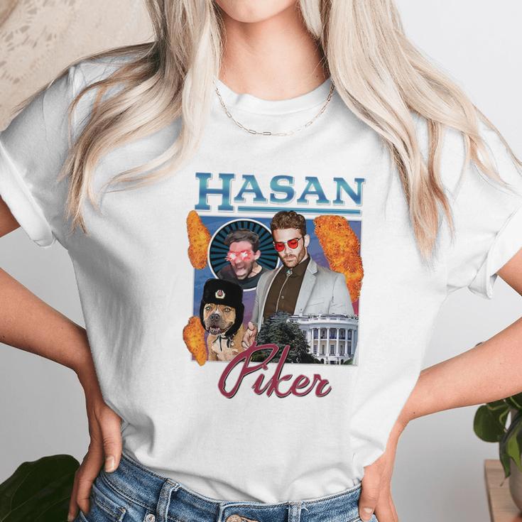 Hasanabi Piker Merchs Unisex T-Shirt Gifts for Her