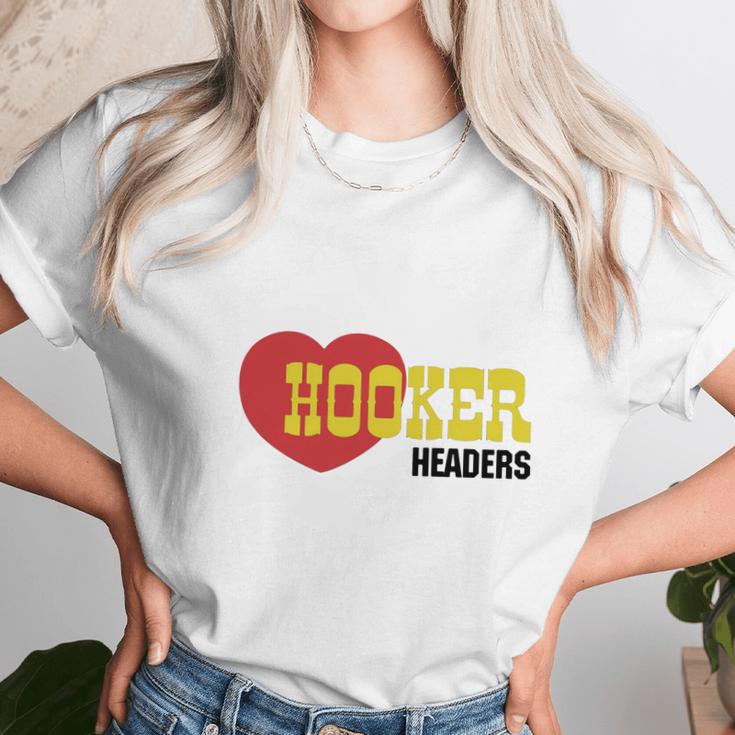 Hooker Headers Unisex T-Shirt Gifts for Her