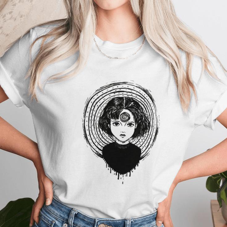 Horror Junji Ito Uzumaki Manga Unisex T-Shirt Gifts for Her