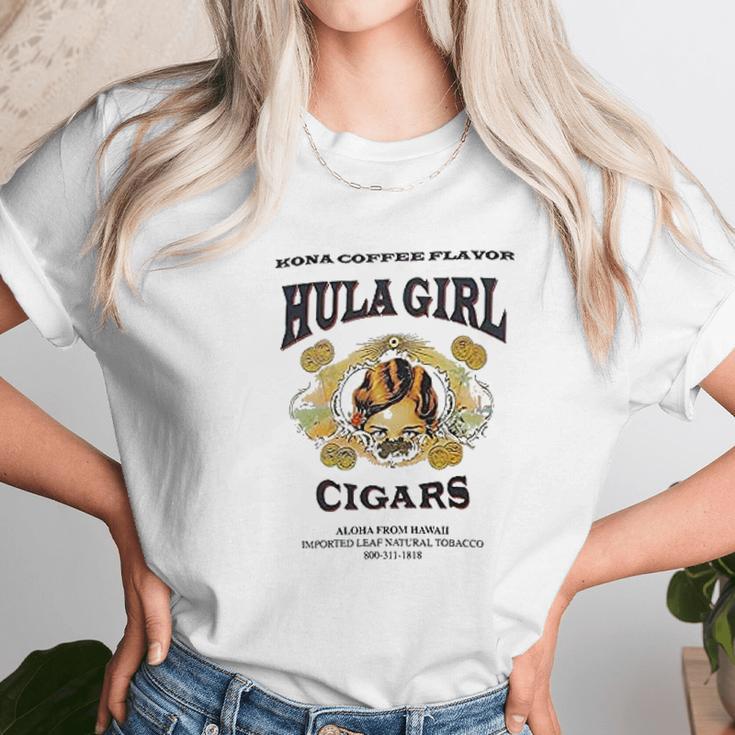 Hula Girl Cigar Unisex T-Shirt Gifts for Her