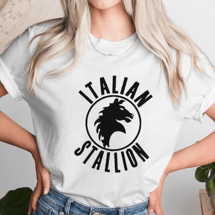 Italian Stallion Rock Unisex T-Shirt Gifts for Her