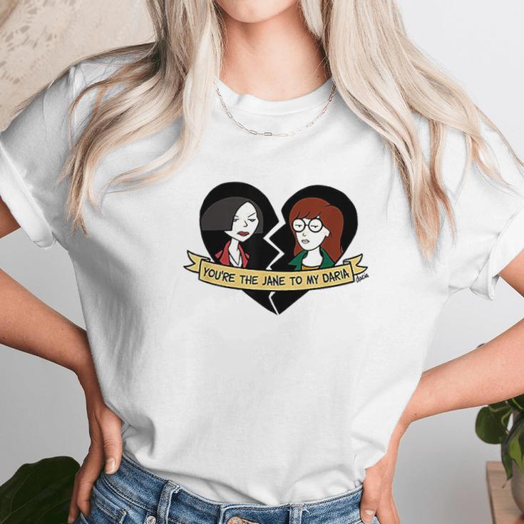 The Jane To My Daria Unisex T-Shirt Gifts for Her