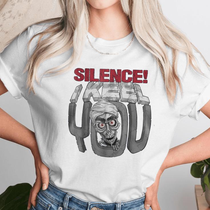 Jeff Dunham Silence I Keel You Mineral Achmed Shirt Unisex T-Shirt Gifts for Her