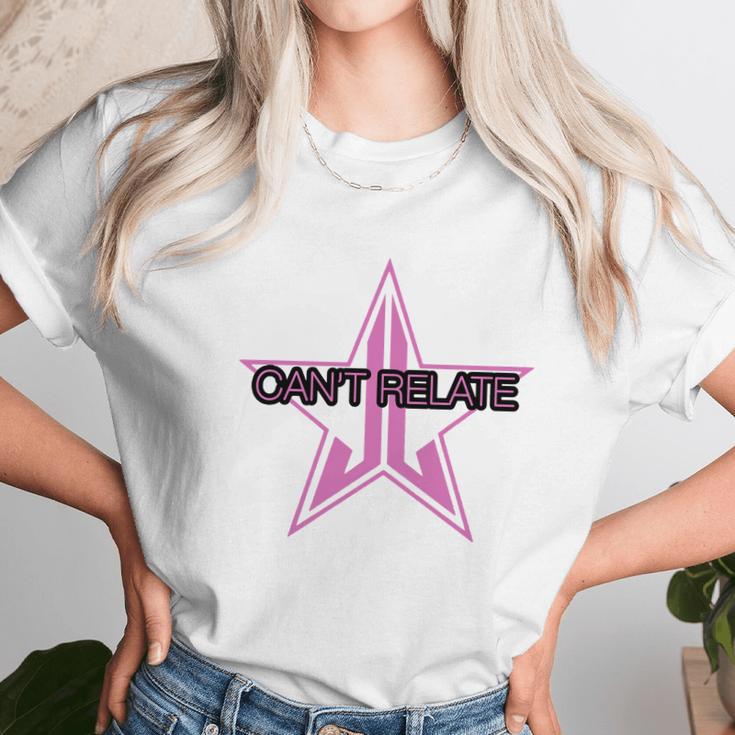 Jeffree Star Logo Cant Relate Unisex T-Shirt Gifts for Her