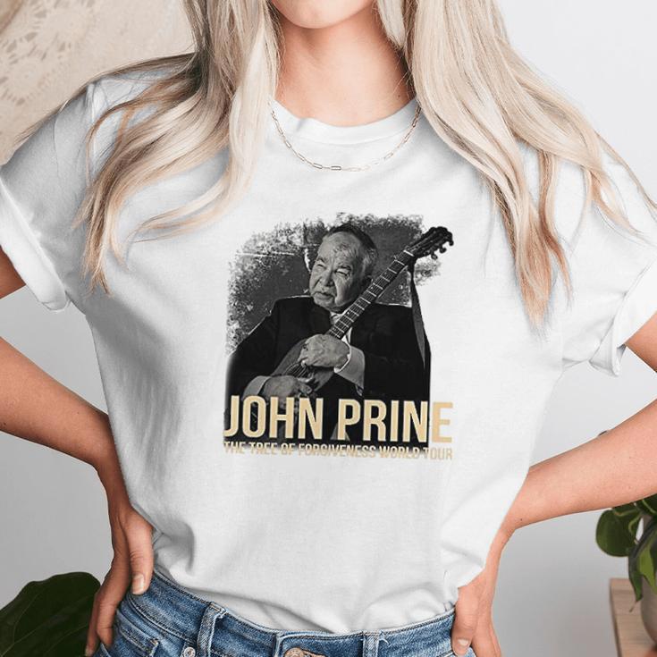 John Prine The Tree Of Forgiveness World Tour Unisex T-Shirt Gifts for Her