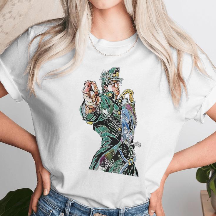 Jojos Bizarre Adventure Jotaro Kujo Unisex T-Shirt Gifts for Her