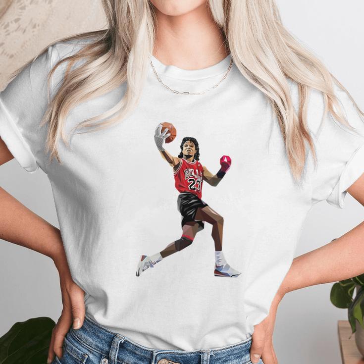 Jordan Like Mike Jackson Tyson Unisex T-Shirt Gifts for Her