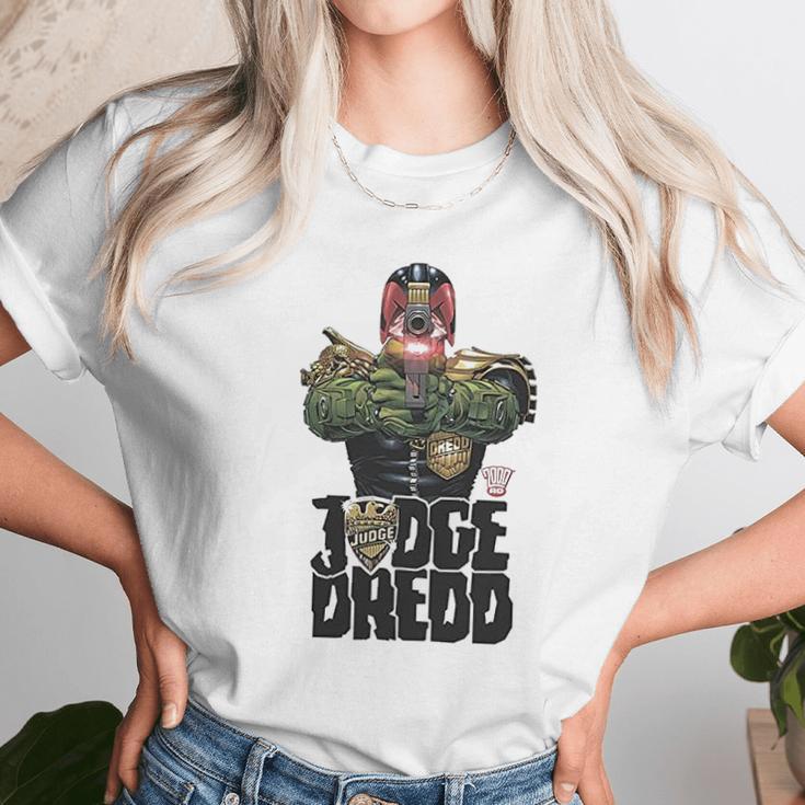 Judge Dredd In My Sights Unisex T-Shirt Gifts for Her