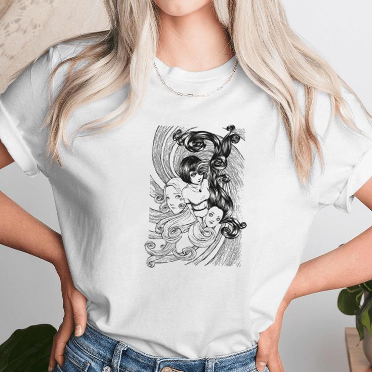 Junji Ito Uzumaki Girls Unisex T-Shirt Gifts for Her