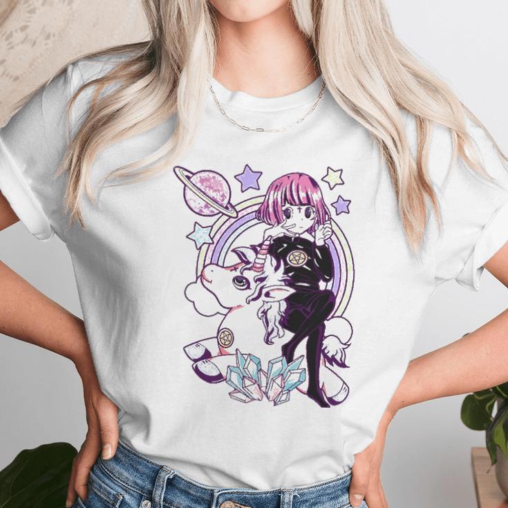 Kawaii Pastel Goth Unicorn Cute Gothic Girl Wicca For Kids Unisex T-Shirt Gifts for Her