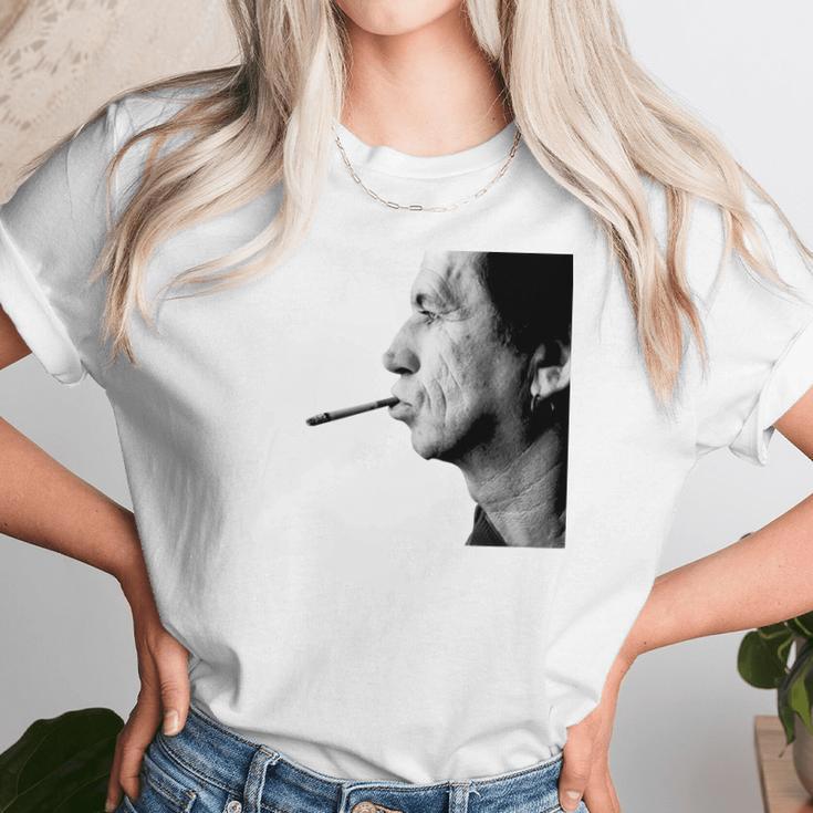 Keith Richards Unisex T-Shirt Gifts for Her