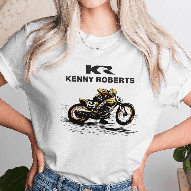 Kenny Roberts Unisex T-Shirt Gifts for Her