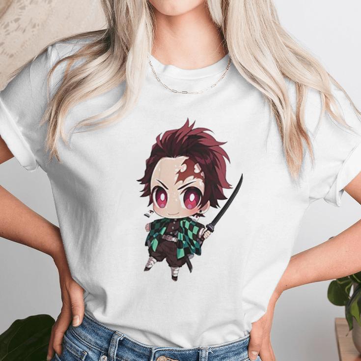 Kimetsu No Yaiba Demon Slayer Main Unisex T-Shirt Gifts for Her