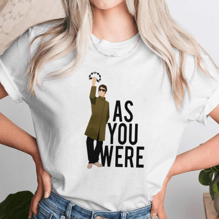 Liam Gallagher As You Were Unisex T-Shirt Gifts for Her