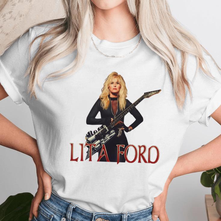 Lita Ford Tshirt Unisex T-Shirt Gifts for Her