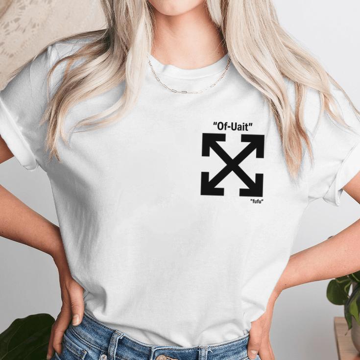 Logo Brand Off White Unisex T-Shirt Gifts for Her