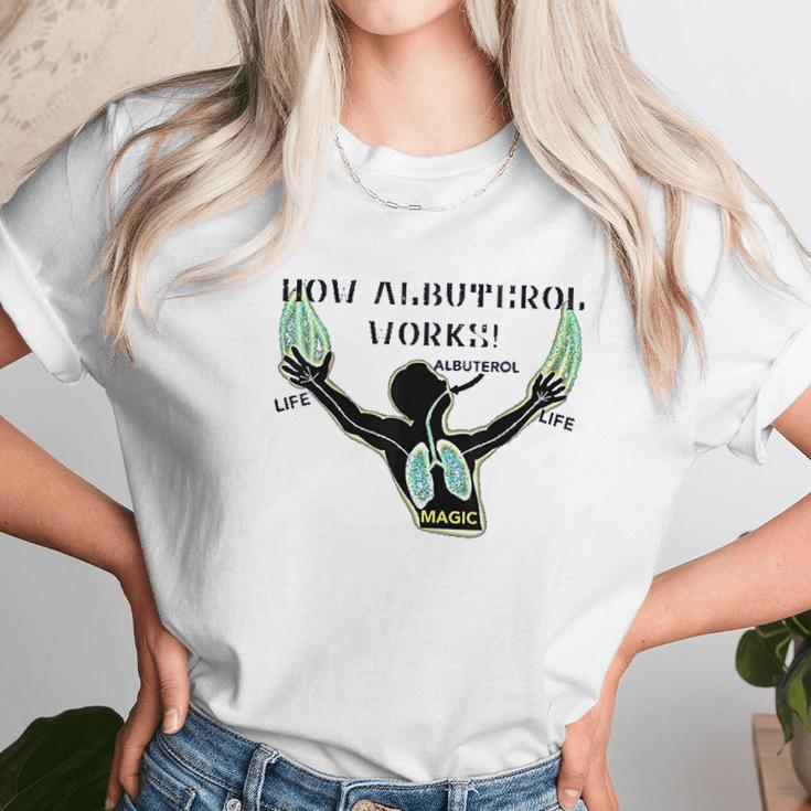 Magical Albuterol Unisex T-Shirt Gifts for Her