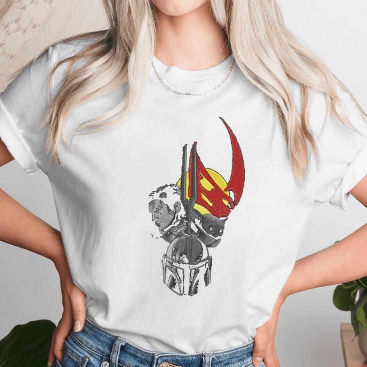 Mandalorian Mando Squad Vintage Unisex T-Shirt Gifts for Her