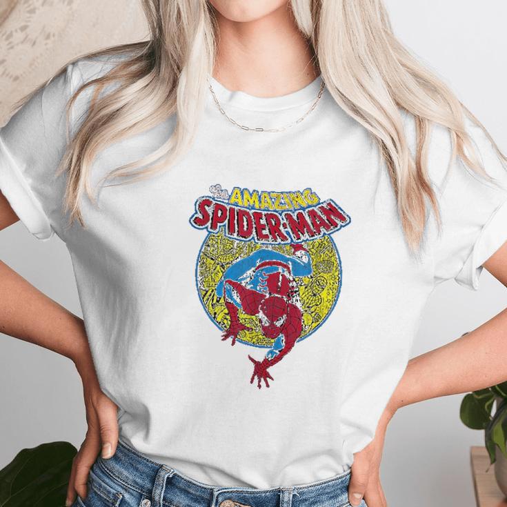 Marvel Amazing Spider-Man Vintage Comic Graphic Unisex T-Shirt Gifts for Her