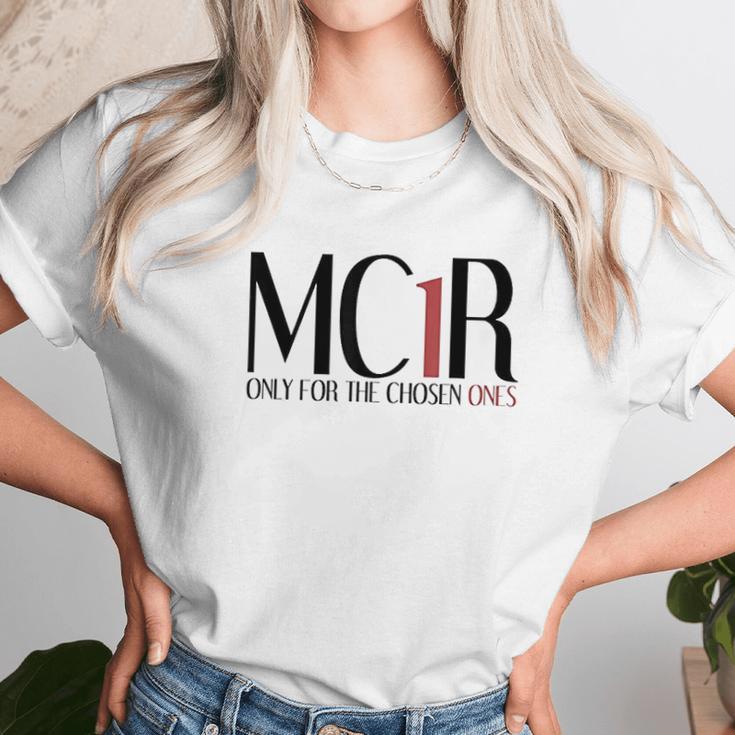 Mc1r Only For The Chosen Ones Funny Redhead Unisex T-Shirt Gifts for Her