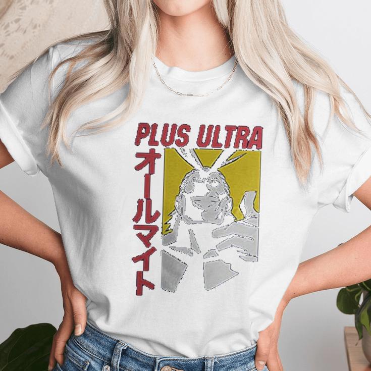 Mha My Hero Academia All Might Plus Ultra Unisex T-Shirt Gifts for Her