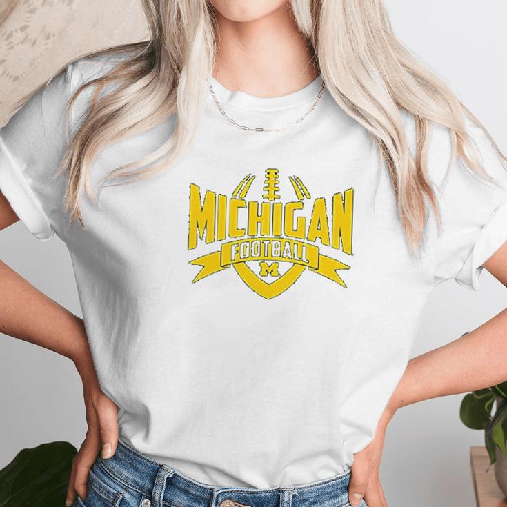 Michigan Football Unisex T-Shirt Gifts for Her