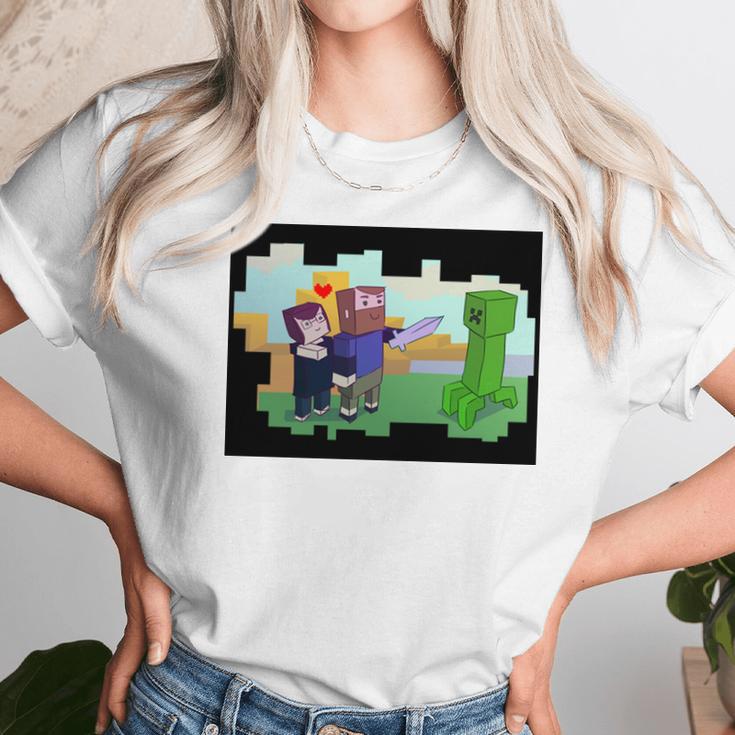 Minecraft Love T-Shirt Unisex T-Shirt Gifts for Her