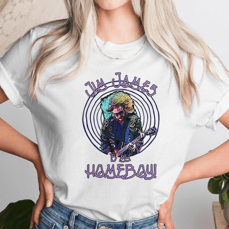 My Morning Jacket Fan Art Jim James Is My Homeboy Unisex T-Shirt Gifts for Her