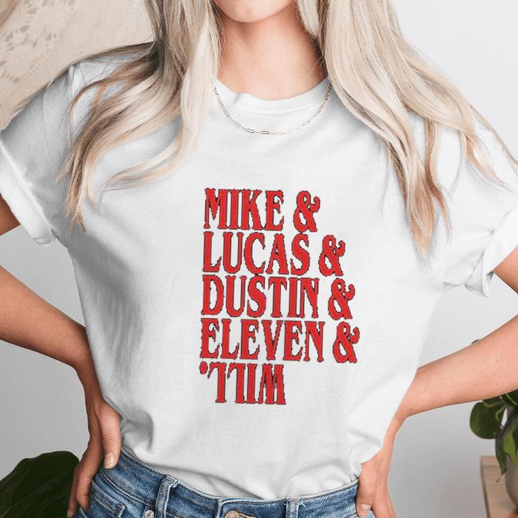 Motivated Culture Mike Lucas Dustin Eleven Will Unisex T-Shirt Gifts for Her