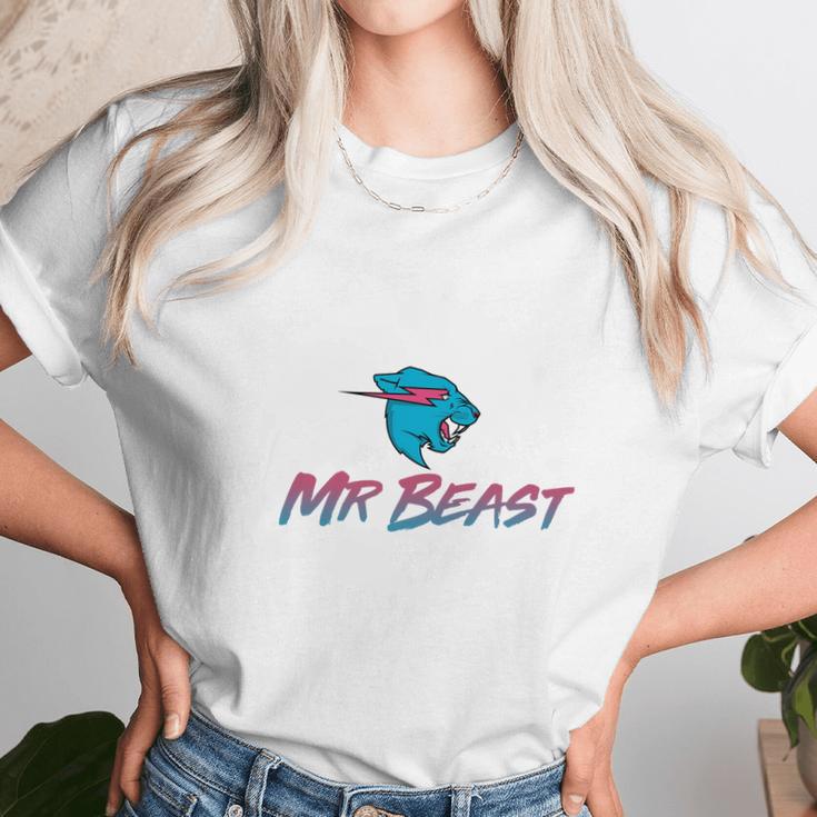 Mrbeast Logo Unisex T-Shirt Gifts for Her