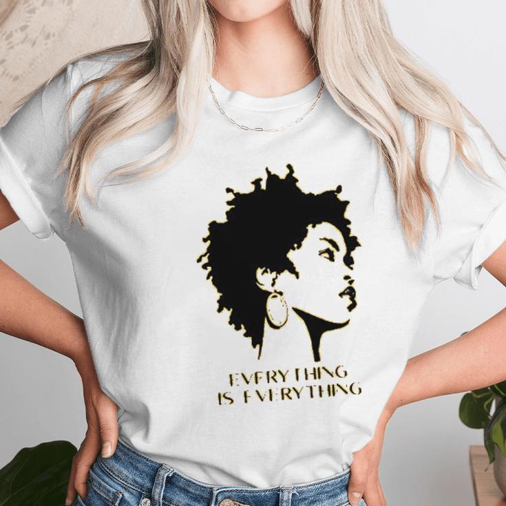 Music Rapper Lauryn Hill Black Girl Magic Gift Melanin Afro Queen Tops Unisex T-Shirt Gifts for Her