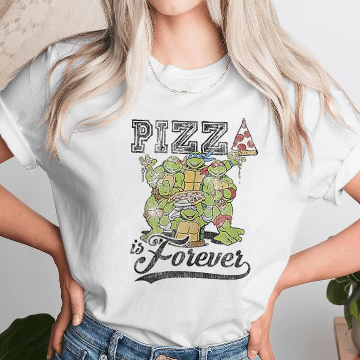 Ninja Turtles Pizza Forever Unisex T-Shirt Gifts for Her