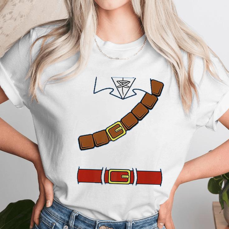 Nintendo Zelda Basic Link Costume Belt Tunic Unisex T-Shirt Gifts for Her