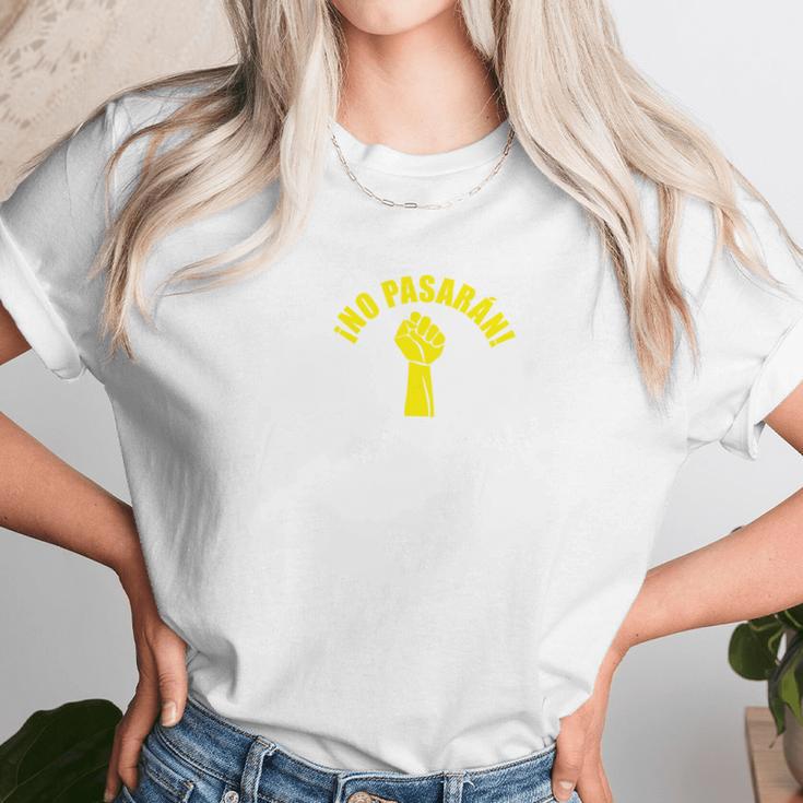 No Pasaran Unisex T-Shirt Gifts for Her