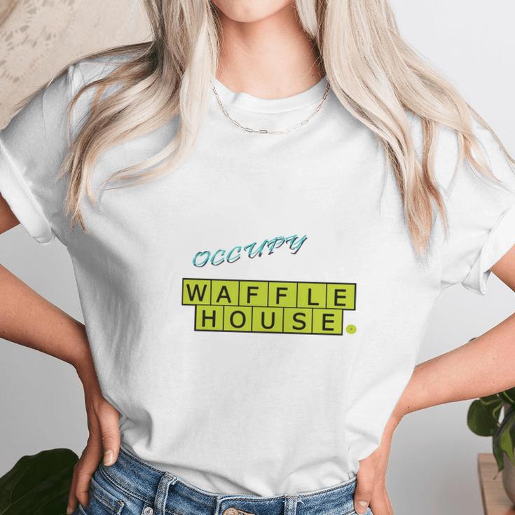 Occupy Waffle House Unisex T-Shirt Gifts for Her