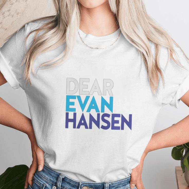 Official Evan Hansen Dark Colors Unisex T-Shirt Gifts for Her