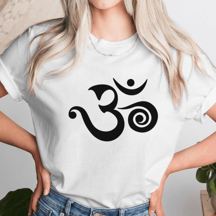 Om Aum Buddhism Spirituality Mantra Yoga Zen Mugs &Ampamp Drinkware Unisex T-Shirt Gifts for Her