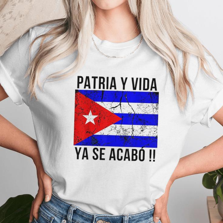 Patria Y Vida Ya Se Acabo Unisex T-Shirt Gifts for Her