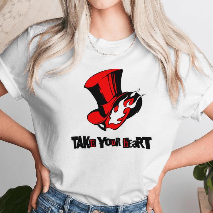 Persona 5 Take Your Heart Unisex T-Shirt Gifts for Her