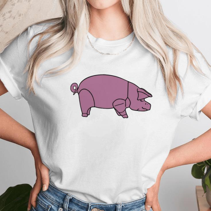 Pig As Worn By Dave Gilmour Unisex T-Shirt Gifts for Her