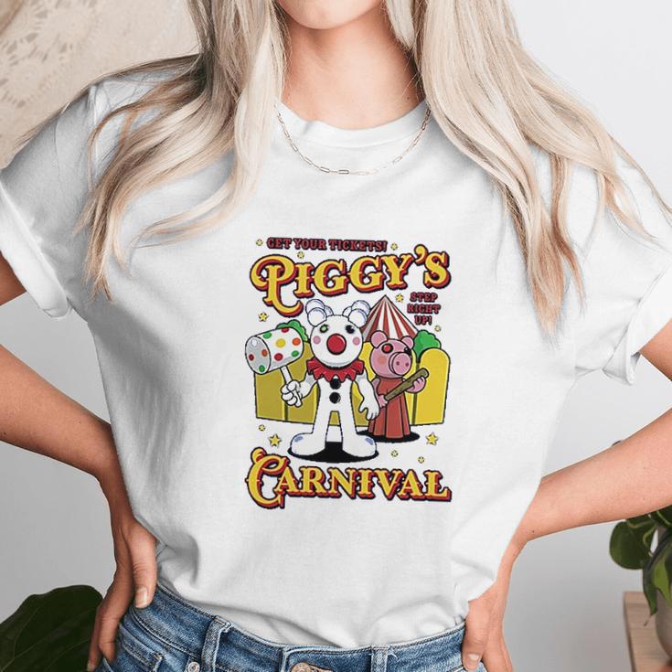 Piggy Piggy Carnival Unisex T-Shirt Gifts for Her