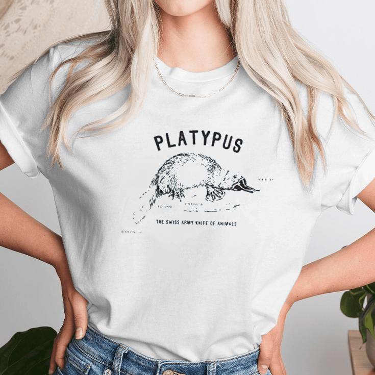 Platypus Swiss Army Of Animals Unisex T-Shirt Gifts for Her