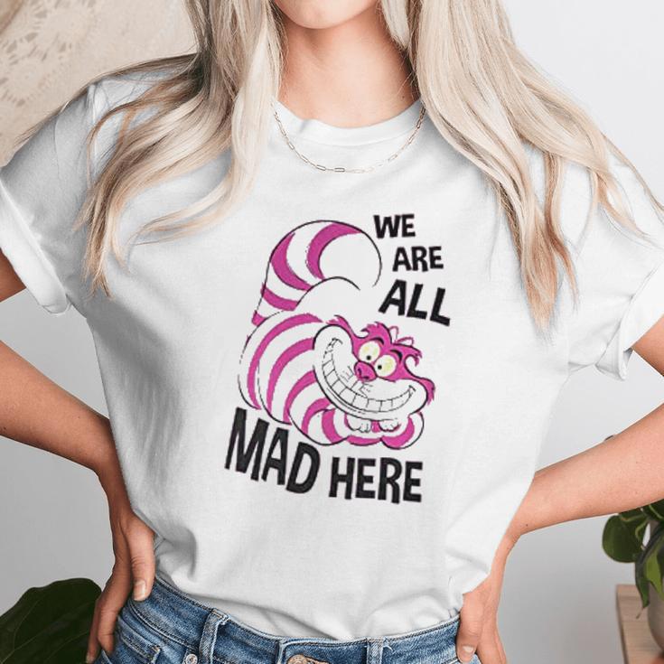 Plus Size Cheshire Cat Unisex T-Shirt Gifts for Her