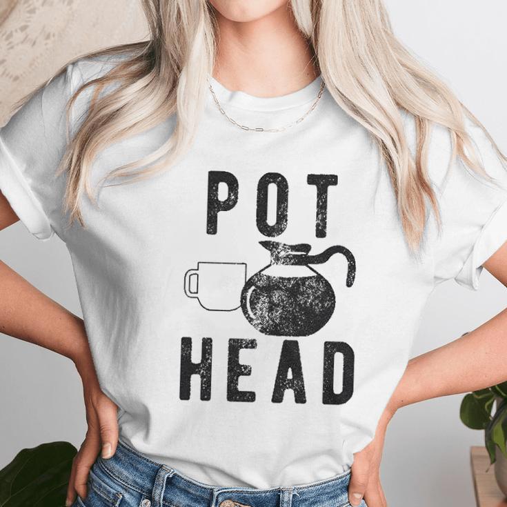 Pots Head Unisex T-Shirt Gifts for Her