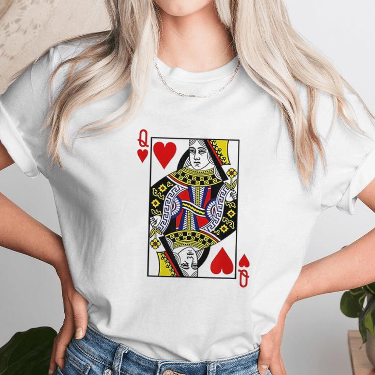 Queen Of Hearts Unisex T-Shirt Gifts for Her