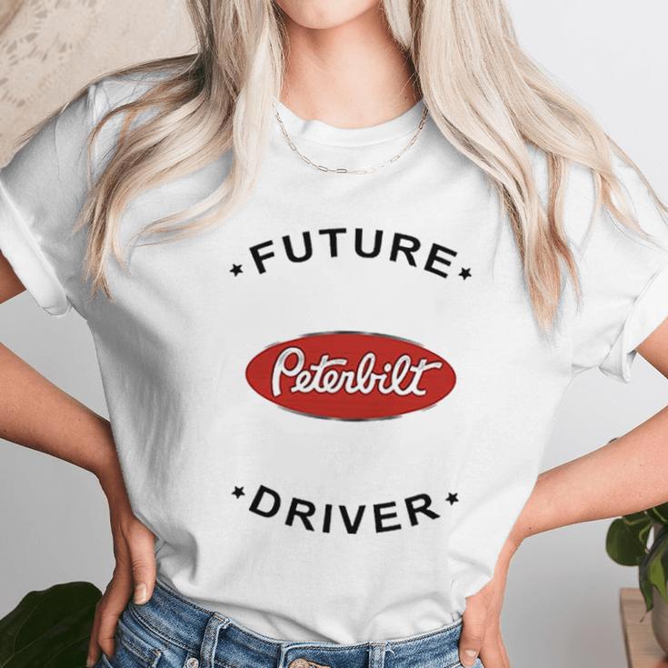 Rare New Future Peterbilt Truck Driver Unisex T-Shirt Gifts for Her