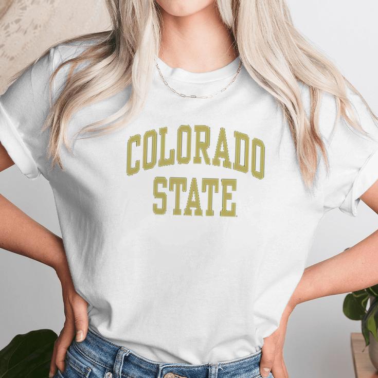 Retro Colorado State Unisex T-Shirt Gifts for Her